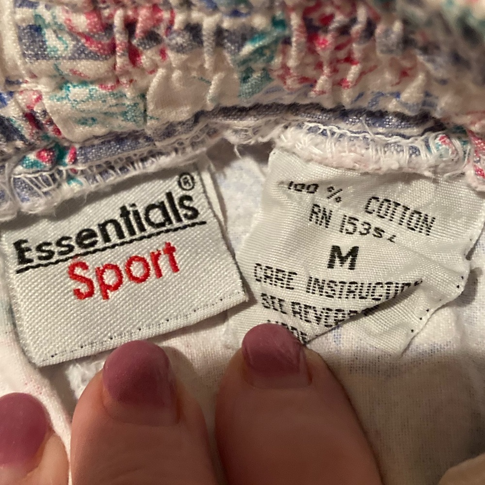 Essentials Sport Multicolor Patterned Shorts - image 2